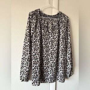 Leopard Print Women's Top